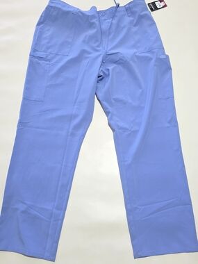 Dickies EDS Medical Scrub Light Blue Pants, Stretch, Men's Size XXL
